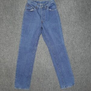 Vintage Levis 501 Jeans Womens 26x32 Blue Button Fly Straight Classic USA 80s